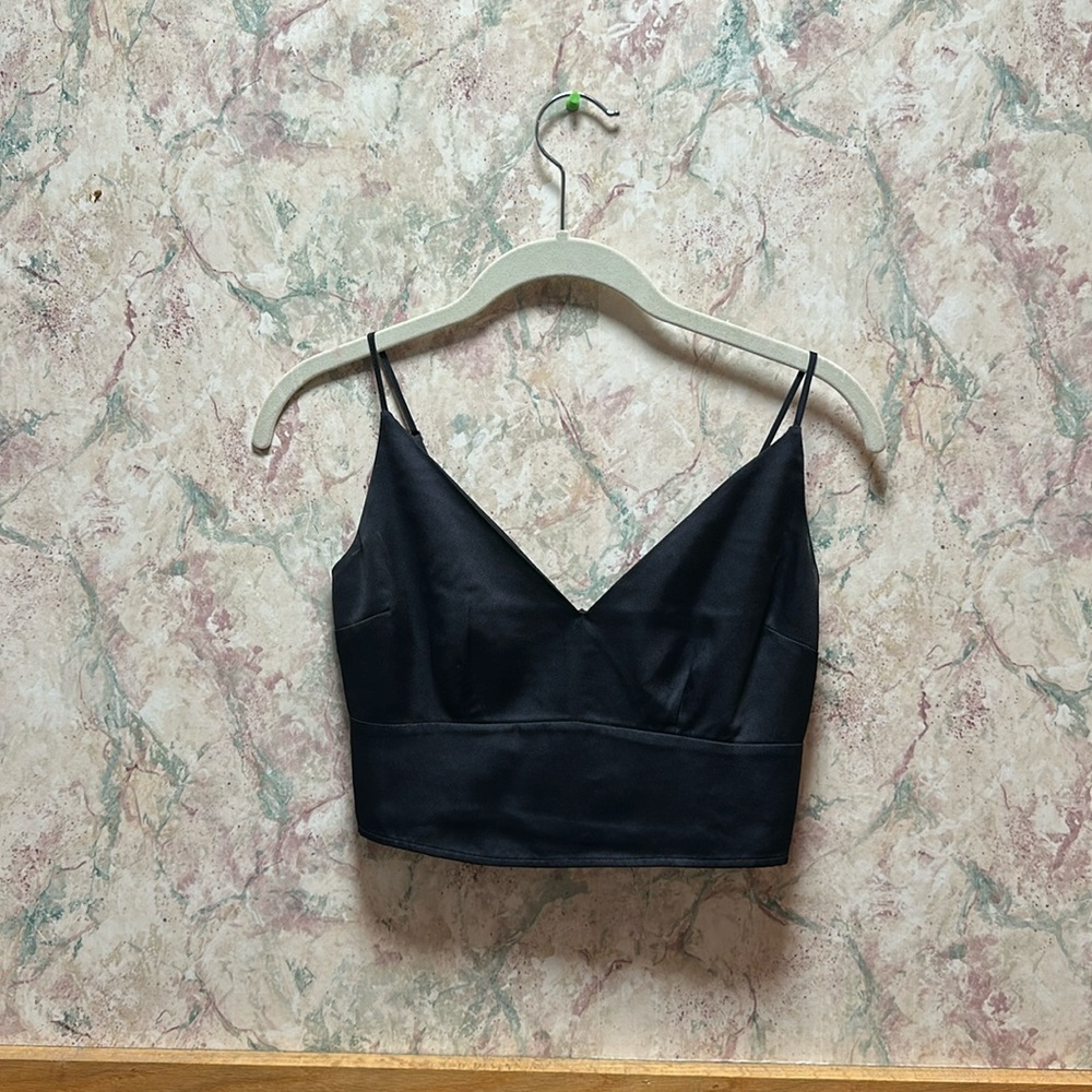 Satin Croptop
